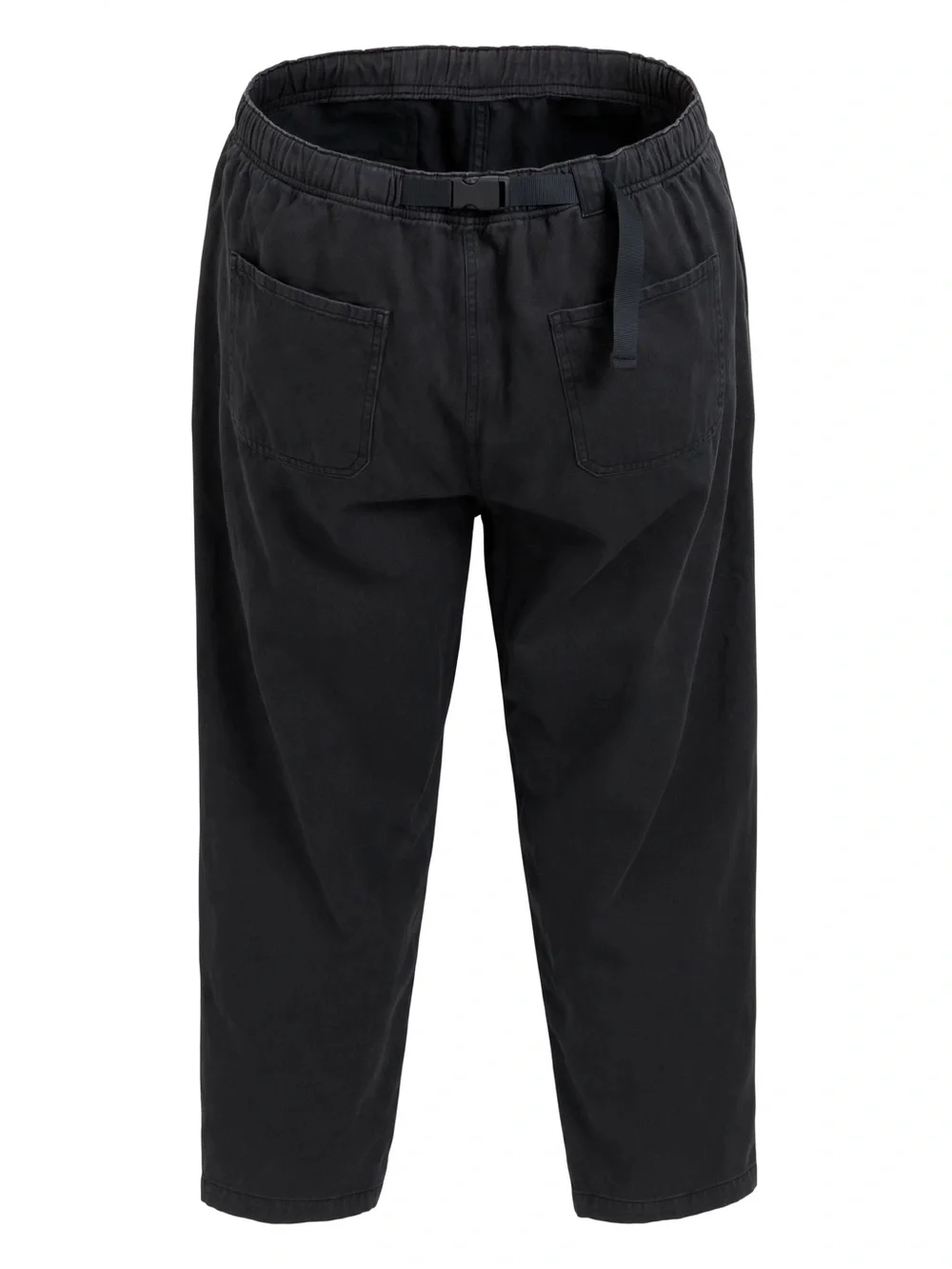 Converse Men XXL Black Loose Fit Belted Work Pants Embroidered Logo Relaxed